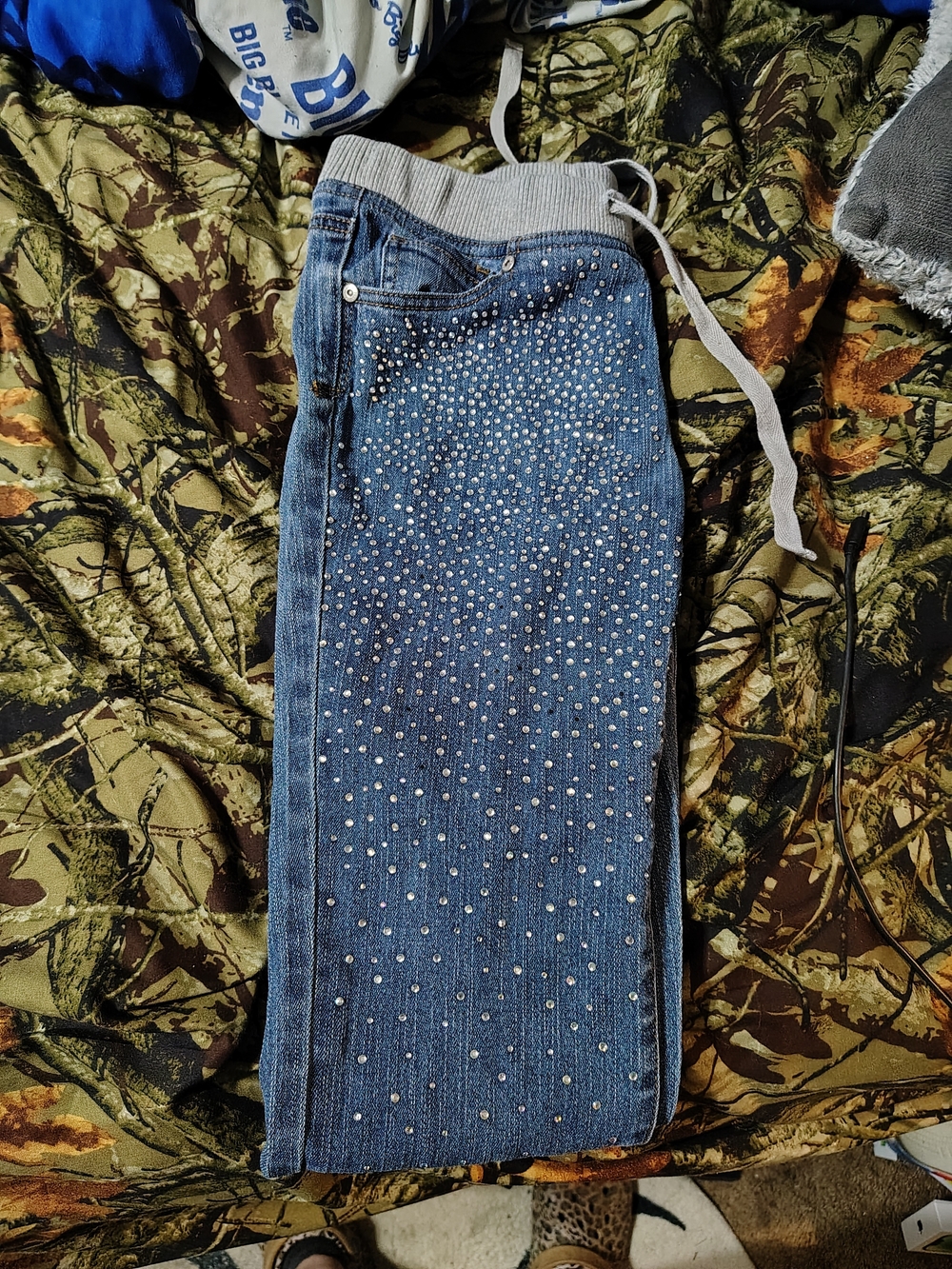 Jutices Kids Rinestone Pants Size 12